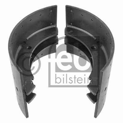 2 BRAKE SHOES VOLVO 225 MM